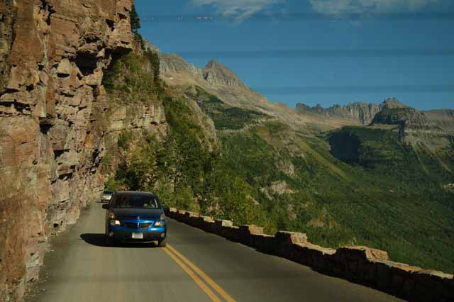 Traveling the Going to the Sun Road